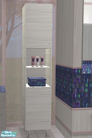 Sims 2 — Lumeera Bathroom - Cabinet higher by Cloisonne — 