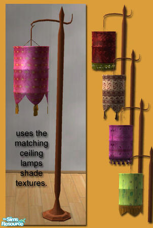 Indian Inspired Study Floor Lamp Mesh, Indian Style Floor Lamps