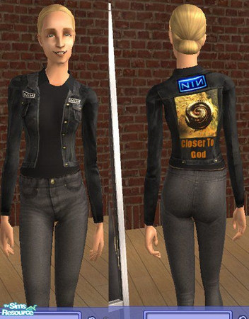 Sims 2 — By Request 24......NIN - Fan Jacket by Dr. Macabre — Her other equest to me was more Fan Jackets, so I just had