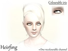 Sims 3 — Colorable Pupils by Heirfing — For if you are bored of the default black pupils. Works for both genders, from