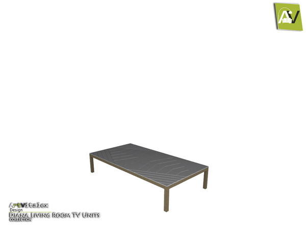 Sims 3 — Diana Coffee Table by ArtVitalex — - Diana Coffee Table - ArtVitalex@TSR, Oct 2017