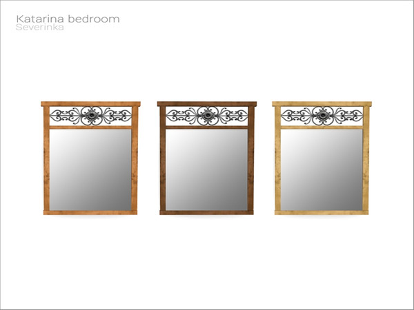Sims 4 — [Katarina bedroom] - mirror by Severinka_ — Wall mirror From the set 'Katarina bedroom' Build / Buy category: