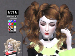 Sims 4 Hair - 'vampire'