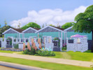 Sims 4 — 5x5 Tiny Apartments by heymei — Those 5x5 tiny towhouse apartments are perfect for younger Sims who want to move