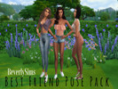 Sims 4 — [BeverlySims] Best Friend Pose Pack by XoTayTay — Hey Simmers! Here is a pose 1 group pose for 3 females. Hope