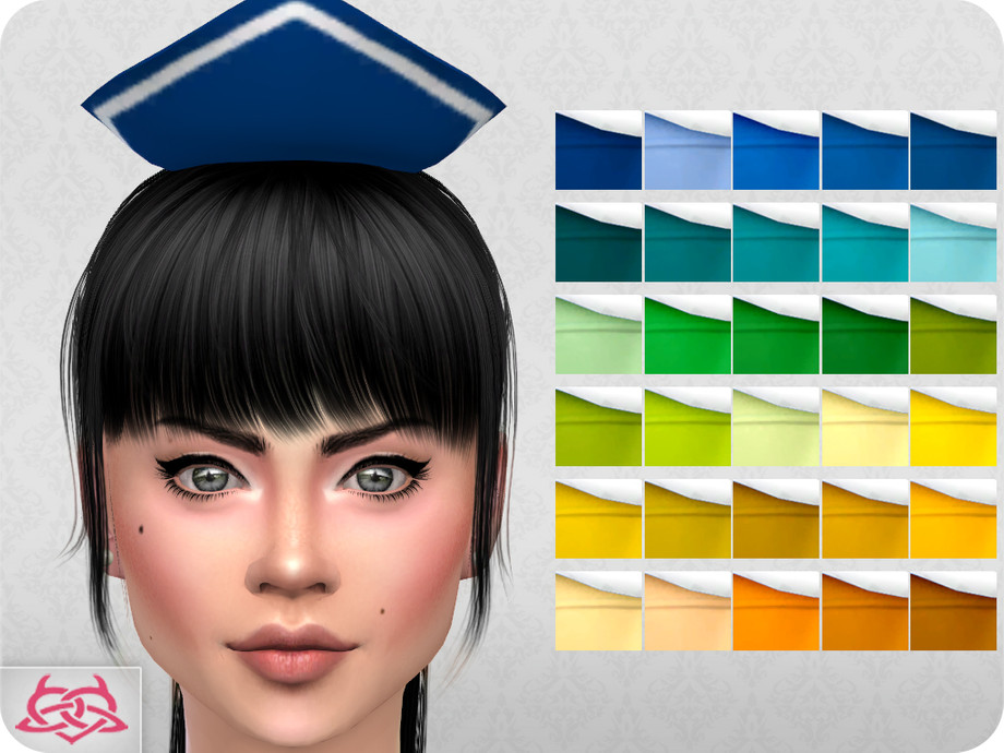 The Sims Resource - Waitress hat RECOLOR 1 (Needs mesh)