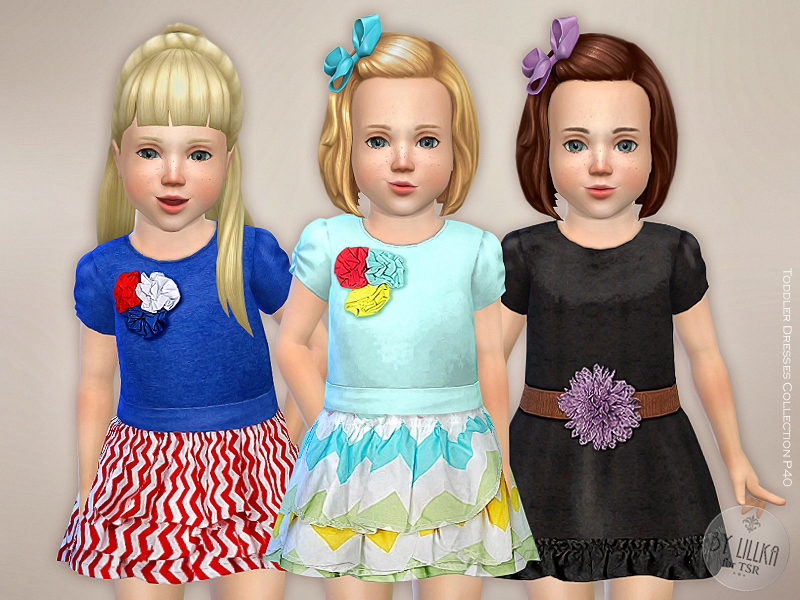 The Sims Resource Toddler Dresses Collection P40 Needs Toddler Stuff