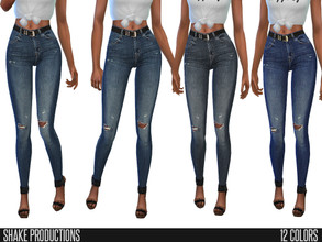 Sims 4 — ShakeProductions 73-3 by ShakeProductions — Denim Jeans 10 Colors