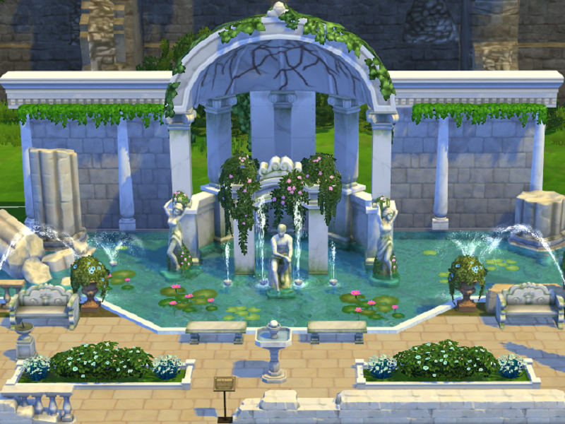 Sims 4 Drinking Fountain