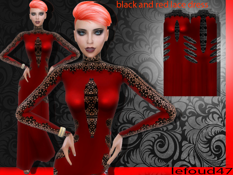 Sims 4 The Sims Resource | evening dress by TSR Creator