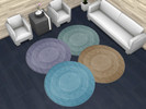 Sims 4 — Round Robin Rug Set 1-2 by Quteapie3 — Pretty and Round and everything nice. 