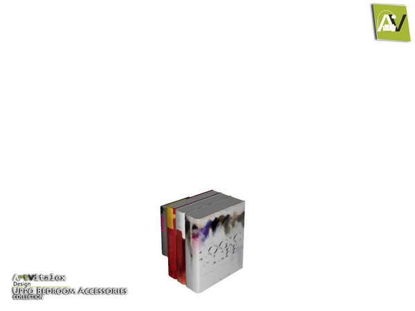 Sims 3 — Uppo Vertical Books II by ArtVitalex — - Uppo Vertical Books II - ArtVitalex@TSR, May 2016