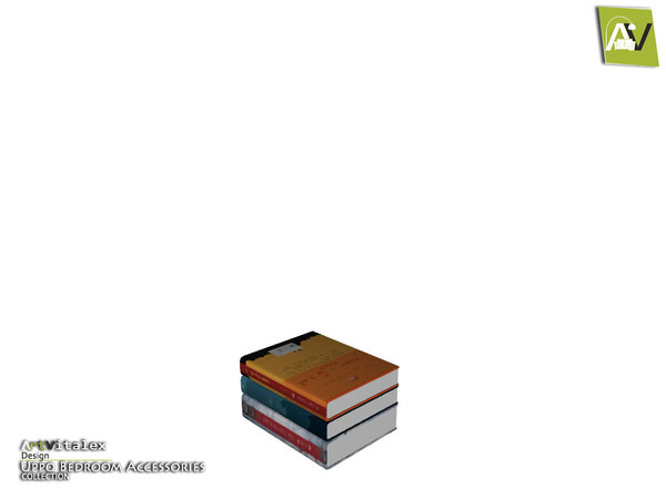 Sims 3 — Uppo Horizontal Books by ArtVitalex — - Uppo Horizontal Books - ArtVitalex@TSR, May 2016