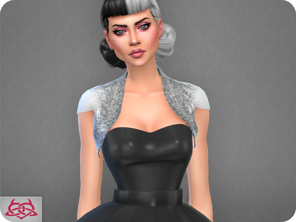 Sims 4 — Ludda bolero RECOLOR 5 (Needs mesh)  by Colores_Urbanos — 9 colors - find it in leggings Need mesh, look at