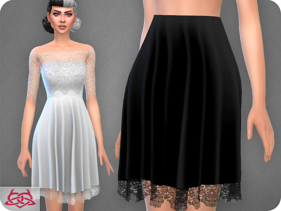 bekvemmelighed Lull Privilegium The Sims Resource - Carmen Skirt (original mesh)