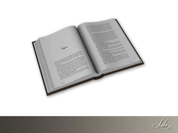 Sims 4 — Hampton Living Decor Book  by Lulu265 — Part of the Hampton Living Set 