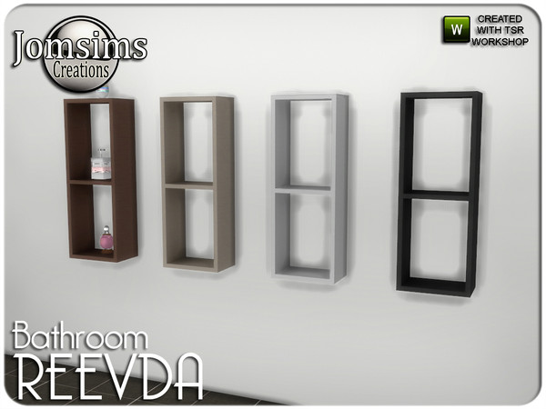Sims 4 — reevda bathroom shelf for bathtub by jomsims — reevda bathroom shelf for bathtub