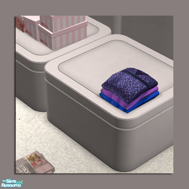 The Sims Resource 3 Sweater Stack MESH