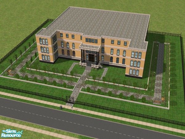 Sims 2 — St Petersburg Palace - Russia by Magical Metamorphosis — This palace offers many wonderful features: multi-level