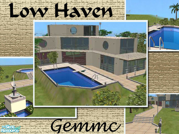 Sims 2 — Low Haven by gemmc — If your sims is looking to buy a new trendy property then why not choose this exclusive