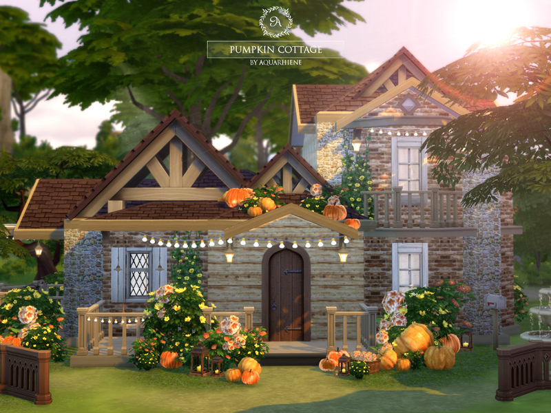 Aquarhiene S Pumpkin Cottage