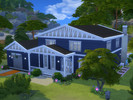 Sims 4 — Ocean View  by SimmingwithRosie — Big, house for a family with two toddlers and a dog. There's an additional
