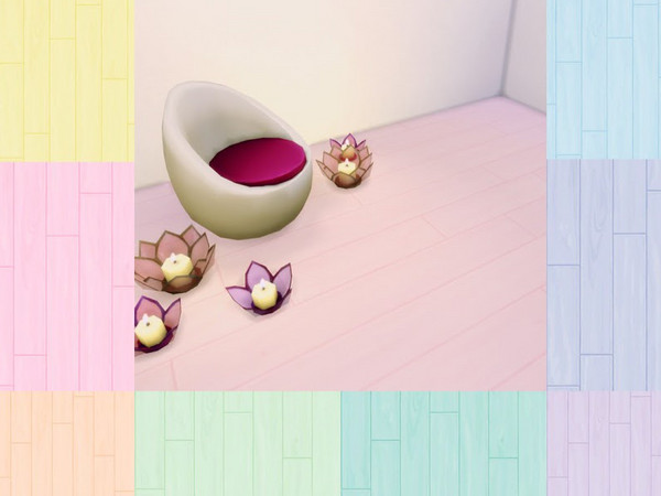 Sims 4 — Pastel Rainbow Floors by mahelynn — Feel the rainbow with these pastel floors!