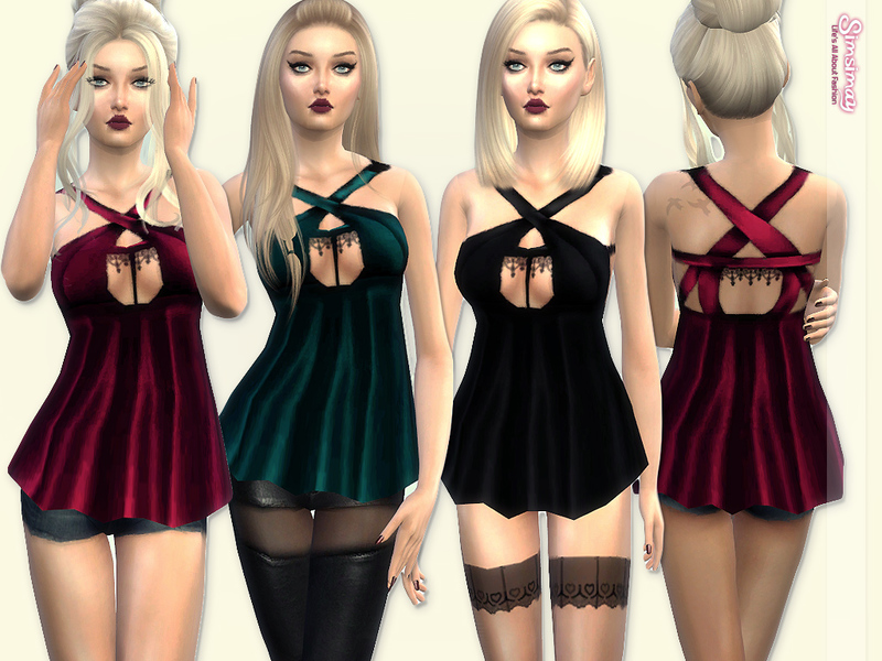 Simsimay's Baby-doll Top/Lingerie
