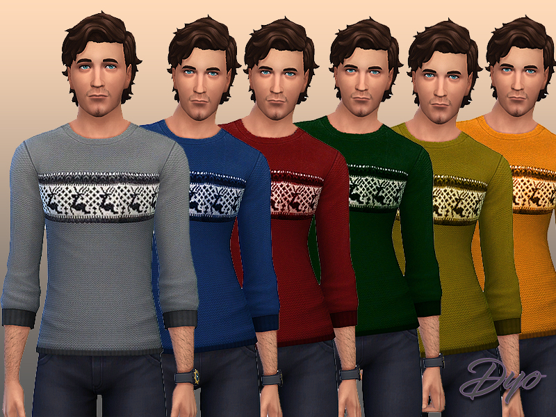 The Sims Resource - winter sweater 1