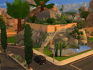 Sims 4 — Oasis Rock Star - No CC! by csudibaba — Levitating on top of rocks this gem is very special, with lush