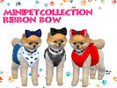 Sims 4 — Minipet Ribbon Bow Collection by chuvadeprata2 — Ribbon Bow for any occasion.