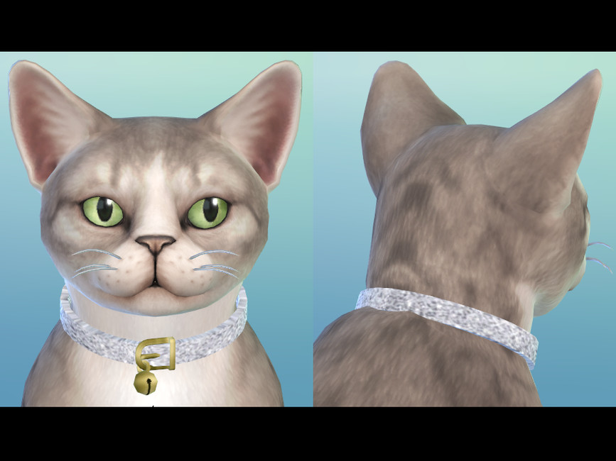 The Sims Resource Glitter Cat Collar