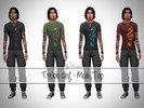 Sims 4 — Treble clef - Male Top by Nerwen6662 — Just a male t-shirt I wanted for my male sims. Hope you'll like it ! 