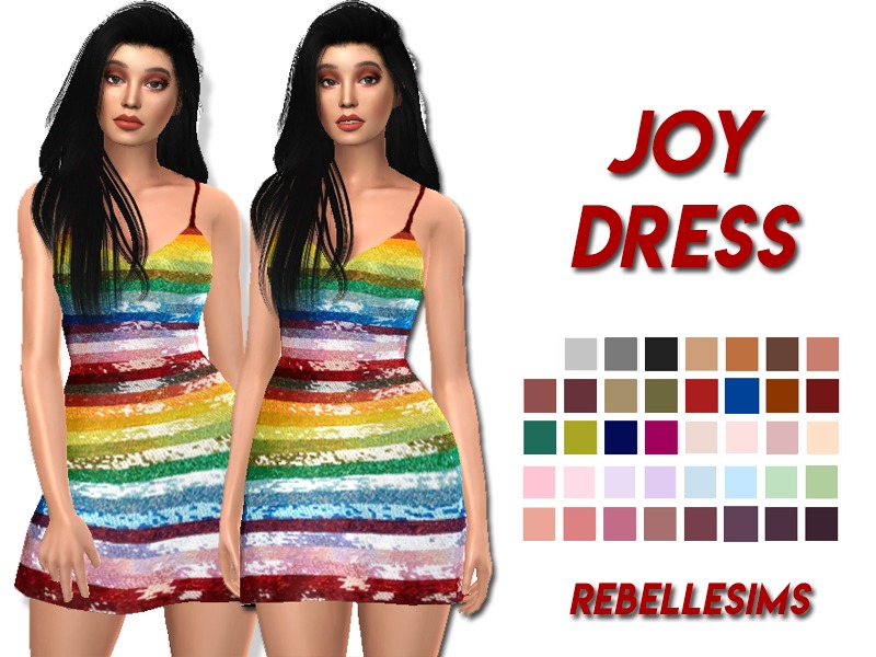Rebellesims Joy Dress