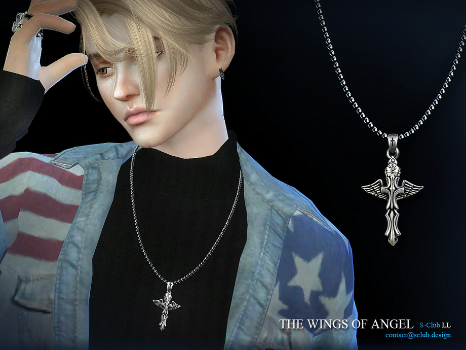 The Sims Resource S Club Ll Ts4 Necklace M06