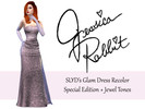 Sims 4 — Glam Dress Recolor - Mesh needed by Misstex892 — Must have original mesh found here: