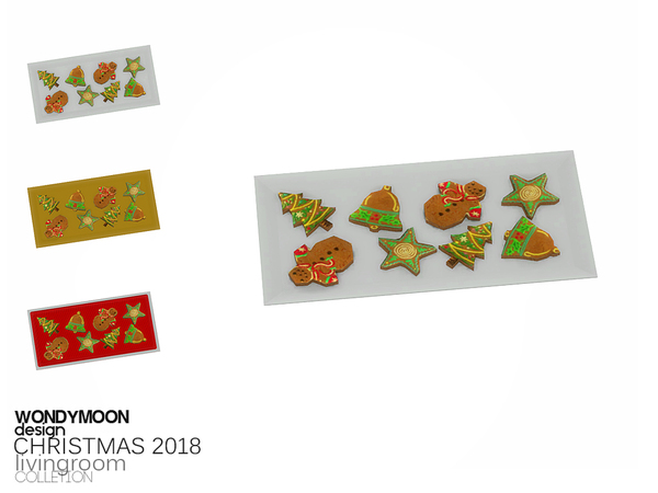 The Sims Resource - Christmas 2018 Cookies