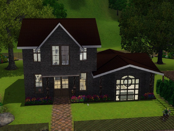 Sims 3 — Cozy by LiIRed — This home is rather small yet rather cozy, it has 2 bedrooms as well as 1 bathroom. Please read