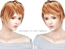 Sims 4 — kamurosims4_YM_hair01_TianZichen by abc6632298 — 6colors Hat Compatible ALL LODs Hope you like it!