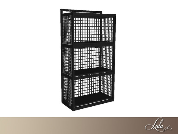 Sims 4 — Vintage Laundry Mesh Shelving by Lulu265 — Part of the Vintage Laundry Set