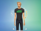 Sims 4 — Green Arrow T-Shirt by Left4TheUndead — My first piece of CC for The Sims 4... Rep your favourite archer in the