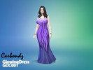 Sims 4 — Glowing Dress GDC001 - Luxury Part needed by carbondz20102 — A recolor from base game Luxury Party. You need to