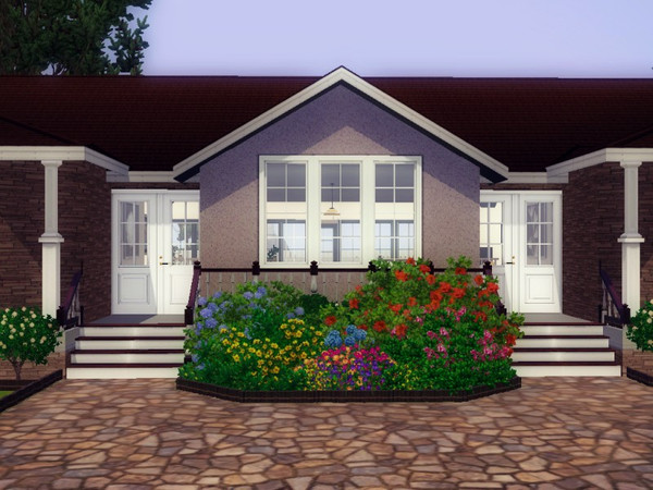 Sims 3 — Panther by LiIRed — This is a one floor, 2 bedroom house with 1 bathroom. 