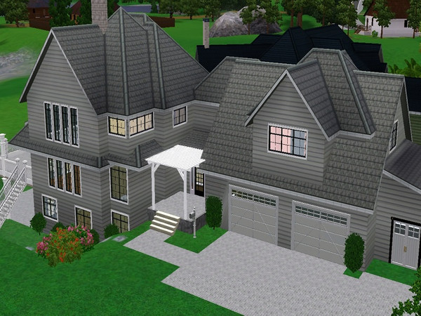 Sims 3 — Lakeside by jparham2 — This is a multi-level home perfect as a beach-front property. This home features 2