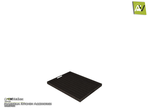 Sims 4 — Magnolia Tray    by ArtVitalex — - Magnolia Tray - ArtVitalex@TSR, Dec 2017