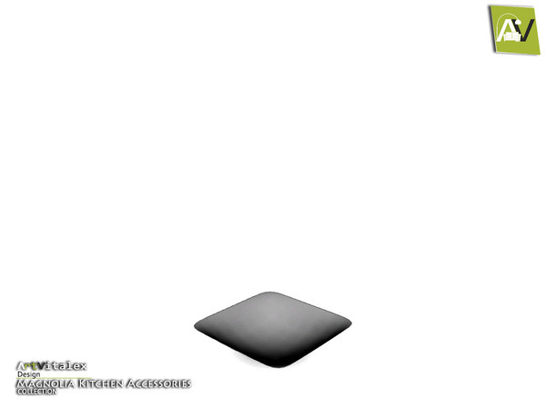 Sims 4 — Magnolia Dinner Plate    by ArtVitalex — - Magnolia Dinner Plate - ArtVitalex@TSR, Dec 2017