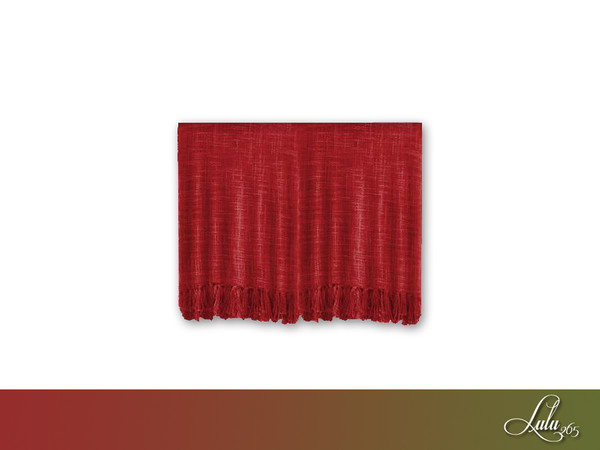 Sims 4 — Yuletide Living Decor Blanket  by Lulu265 — Part of the Yule Tide Living Set