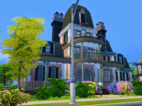 Sims 4 — The Lavender Cottage by QubeDesign by qubedesign — The Lavender Cottage is the 5th and final lot in the new