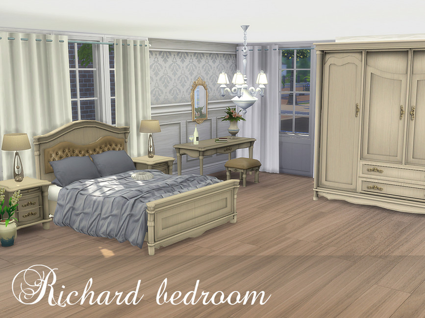 The Sims Resource Richard bedroom