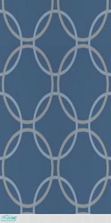 Sims 2 — Circles - Dark Blue by Astarta — Dark Blue wall with circles.